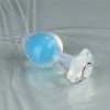 Gemoria Silicone Butt Plug (Glow-In-The-Dark) - blue